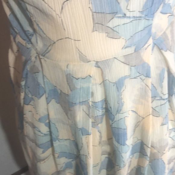 Moulinette Soeurs cap sleeve pastel dress size 0 Anthropology brand - Picture 13 of 16